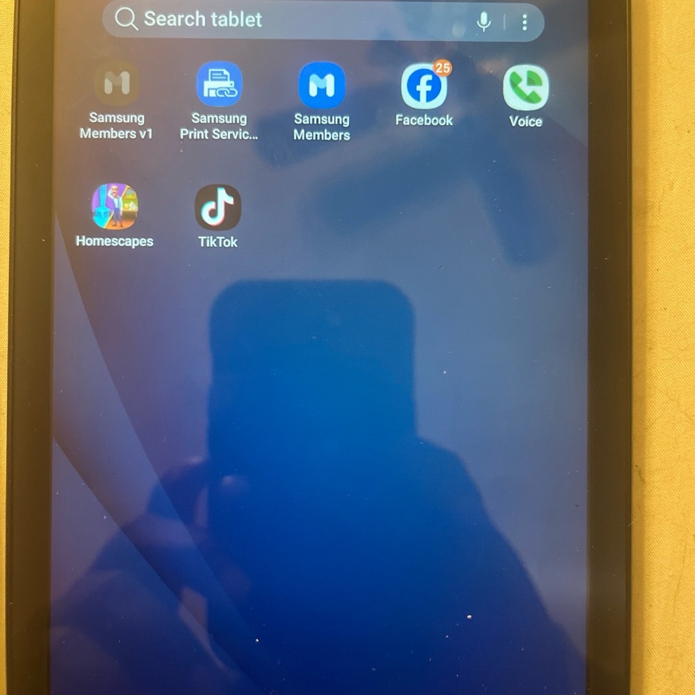Samsung Black Tablet
